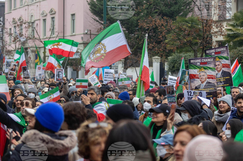 Italy Iran Protests