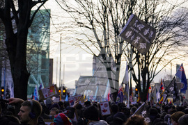 Britain China Embassy Protest