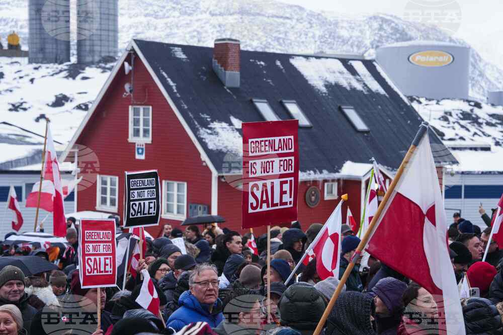 Greenland US Protest