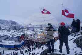 Greenland US Protest