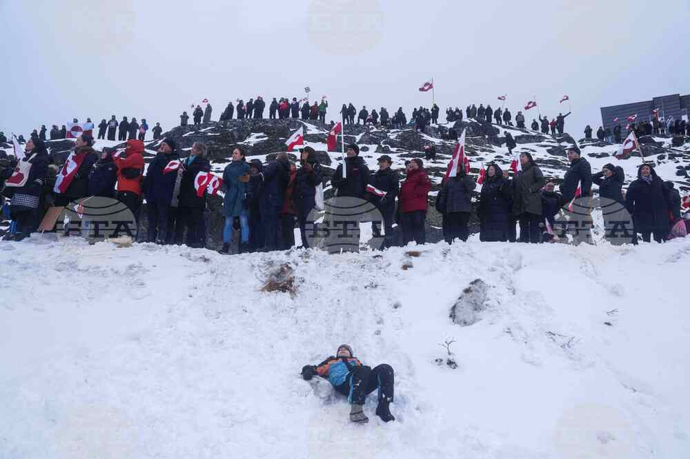 Greenland US Protest