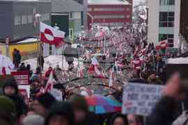 Greenland US Protest