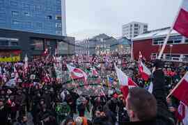 Greenland US Protest