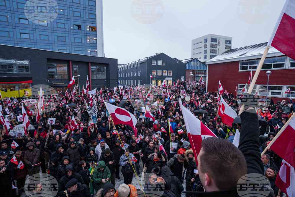 Greenland US Protest