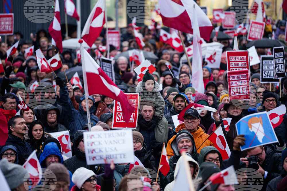 Greenland US Protest