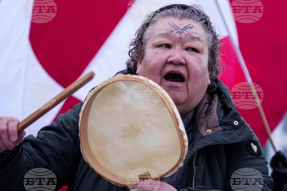 Greenland US Protest