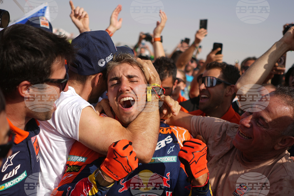 APTOPIX Saudi Arabia Dakar Rally