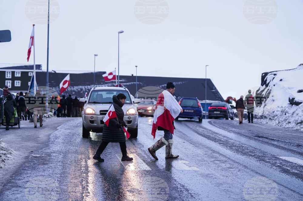 Greenland US Protest