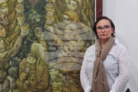 Велико Търново - Стражица - Димитър Казаков-Нерон - изложба - Валентина Стойнева