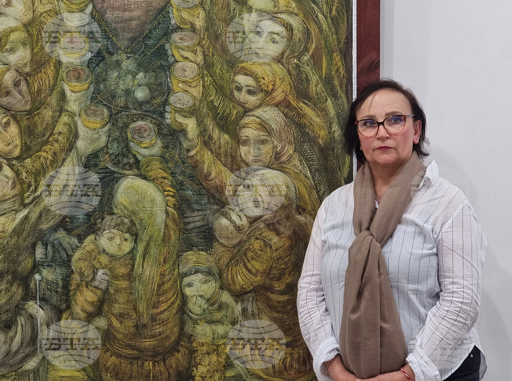 Велико Търново - Стражица - Димитър Казаков-Нерон - изложба - Валентина Стойнева