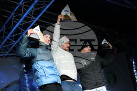 Банско - Световна купа по алпийски сноуборд - награждаване - мъже