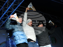 Банско - Световна купа по алпийски сноуборд - награждаване - мъже