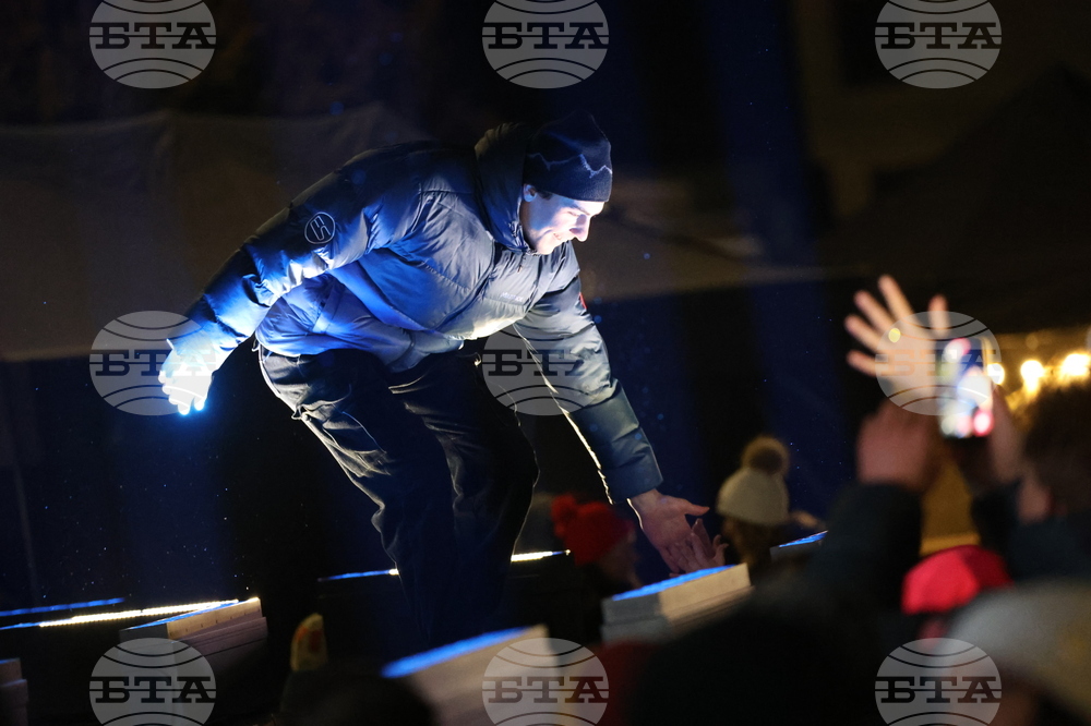 Банско - Световна купа по алпийски сноуборд - награждаване - мъже