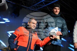 Банско - Световна купа по алпийски сноуборд - награждаване - мъже