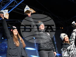 Банско - Световна купа по алпийски сноуборд - награждаване - жени