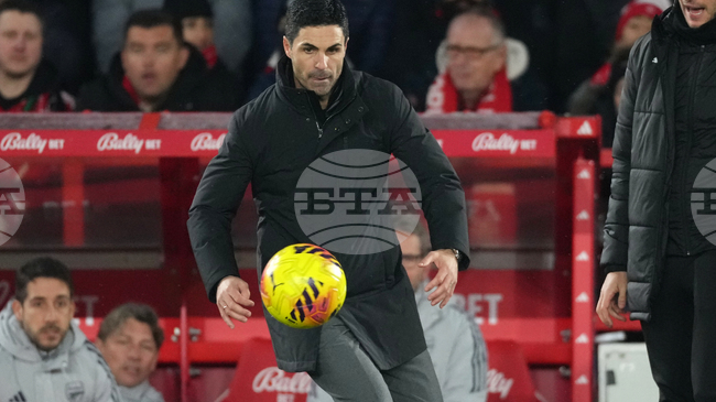 Мениджърът Микел Артета съжалява за пропуснатите шансове при равенството на Арсенал срещу Нотингам Форест