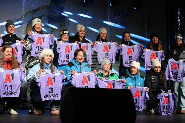 Банско - Световна купа по алпийски сноуборд - жребий - жени