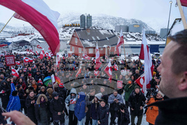 Denmark Greenland US Protest