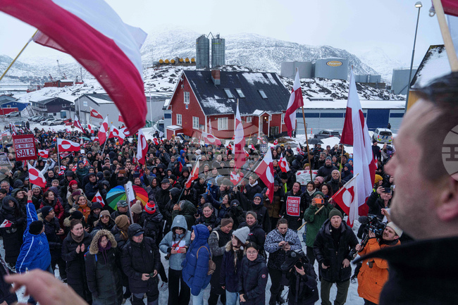 Denmark Greenland US Protest