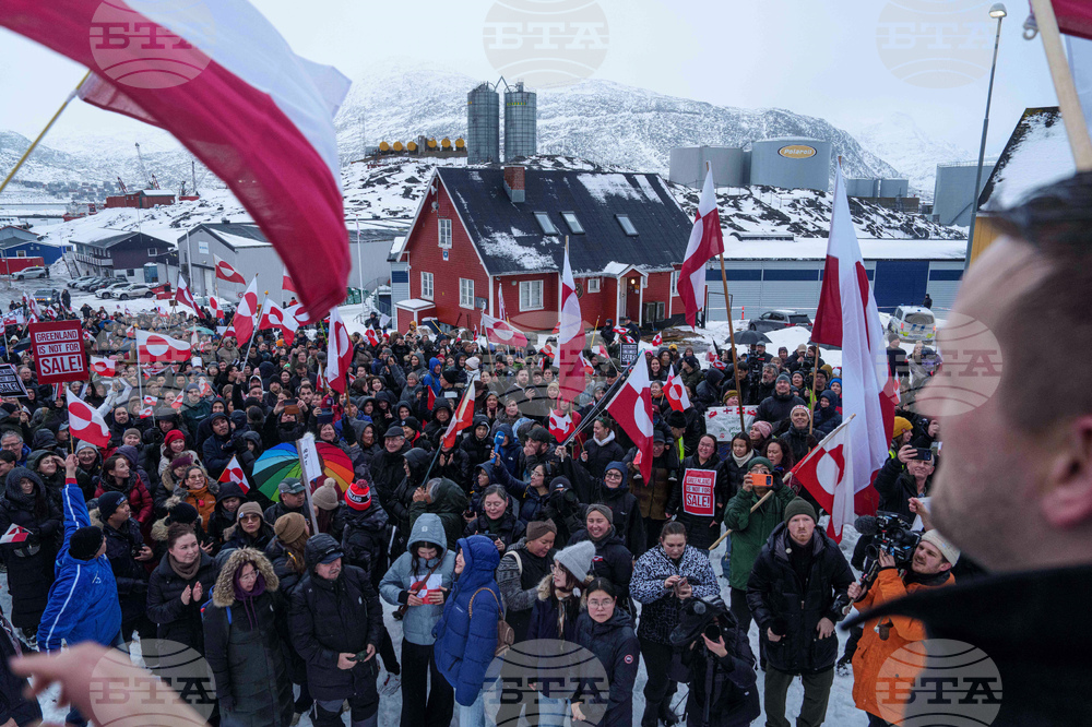 Denmark Greenland US Protest