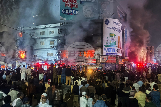 Pakistan Shopping Mall Fire
