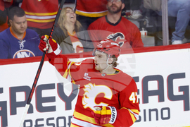 Islanders Flames Hockey