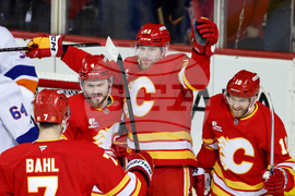 Islanders Flames Hockey