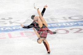 Britain European Championship Figure Skating