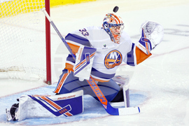 Islanders Flames Hockey