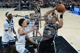 Timberwolves Spurs Basketball