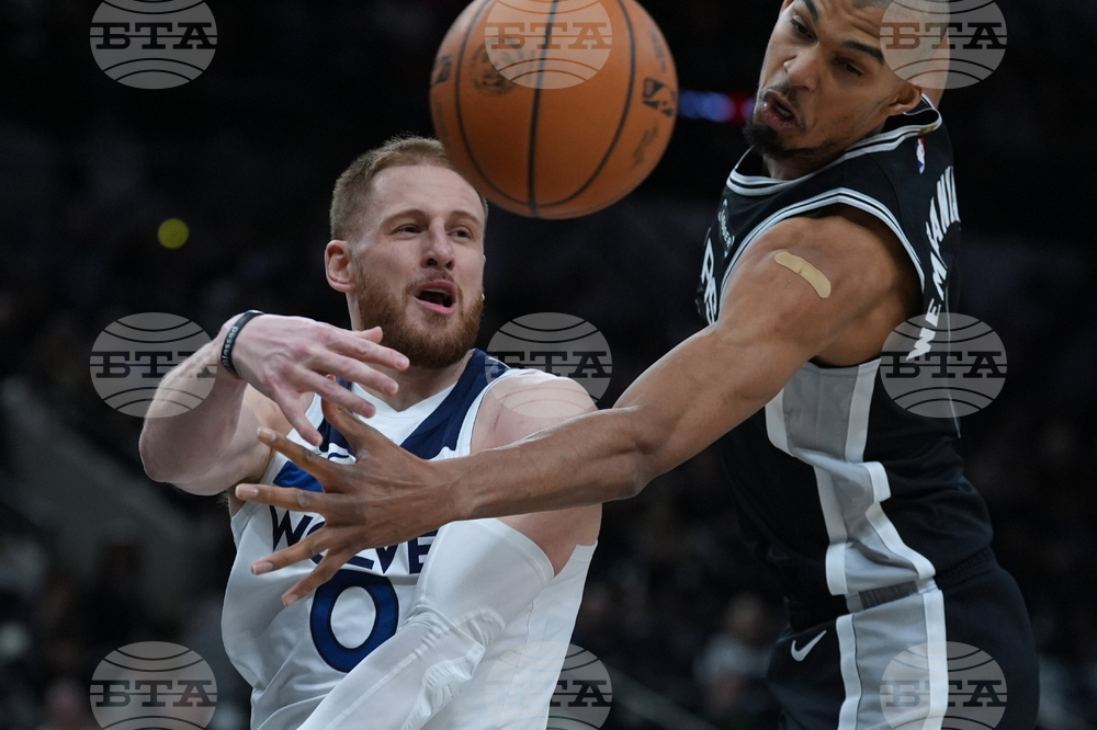 Timberwolves Spurs Basketball