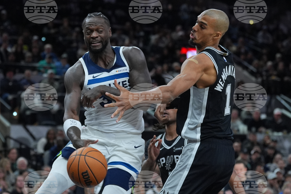 Timberwolves Spurs Basketball
