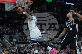 Timberwolves Spurs Basketball
