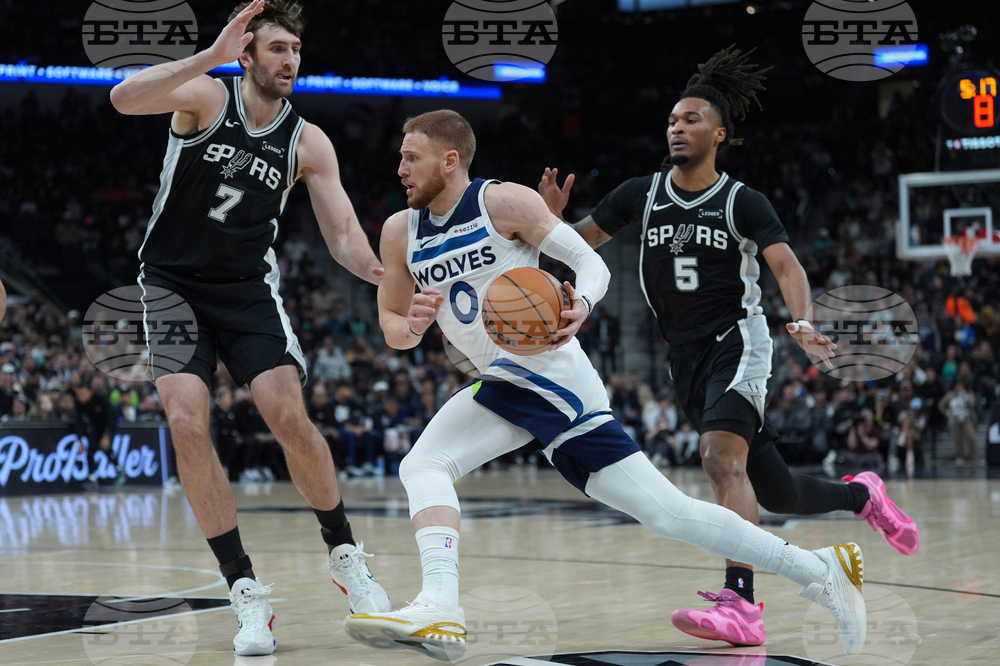 Timberwolves Spurs Basketball