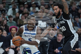 Timberwolves Spurs Basketball