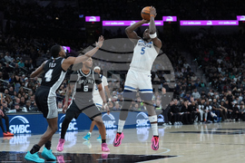 Timberwolves Spurs Basketball