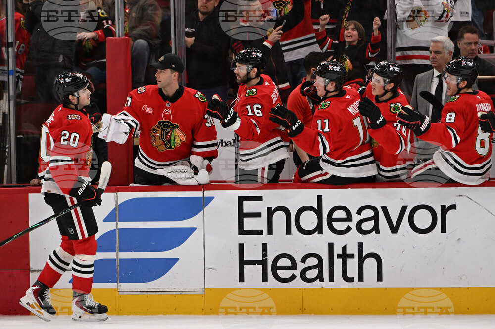 Bruins Blackhawks Hockey