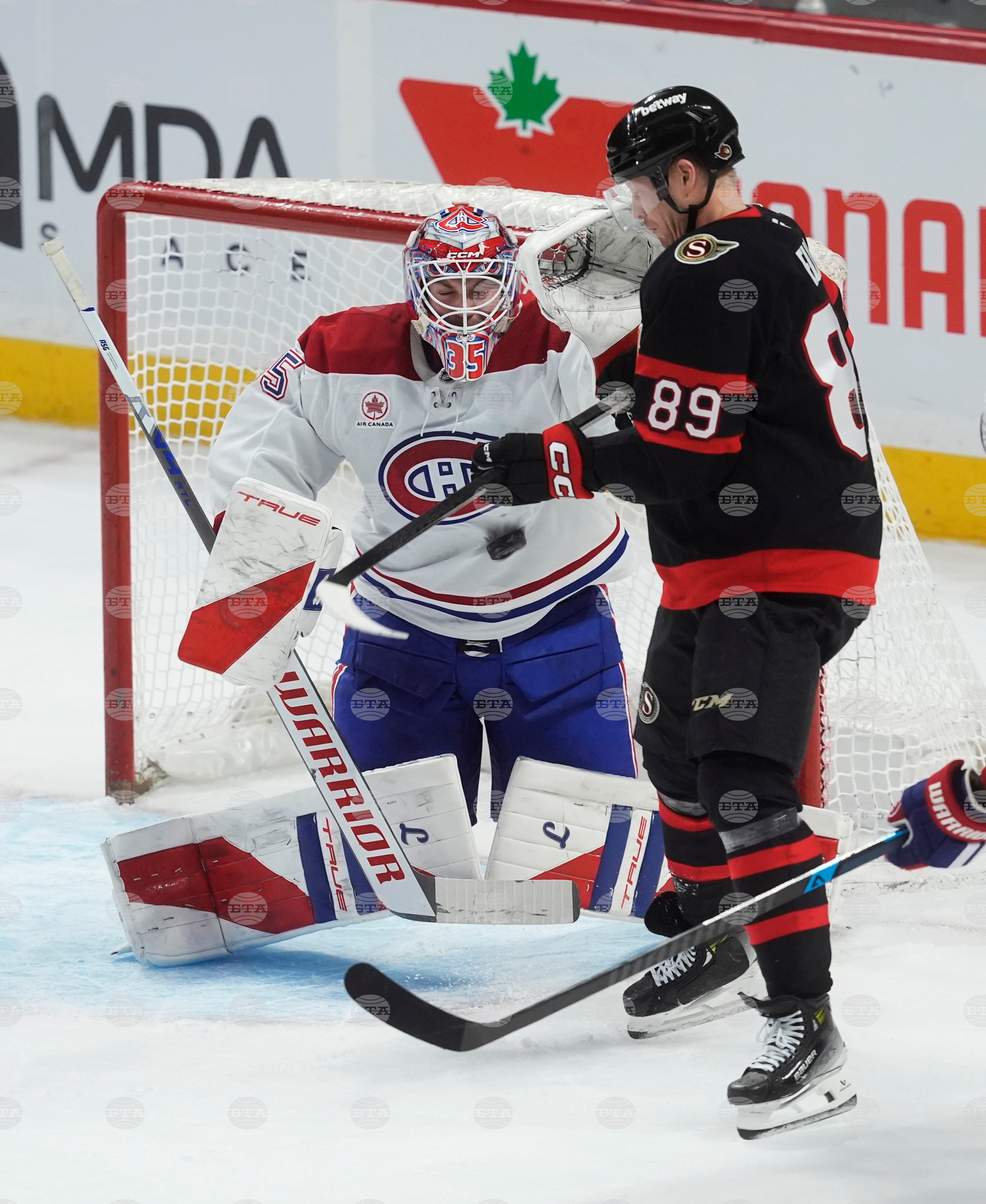 Senators Canadiens Hockey