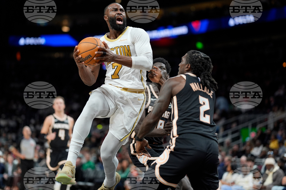 APTOPIX Celtics Hawks Basketball