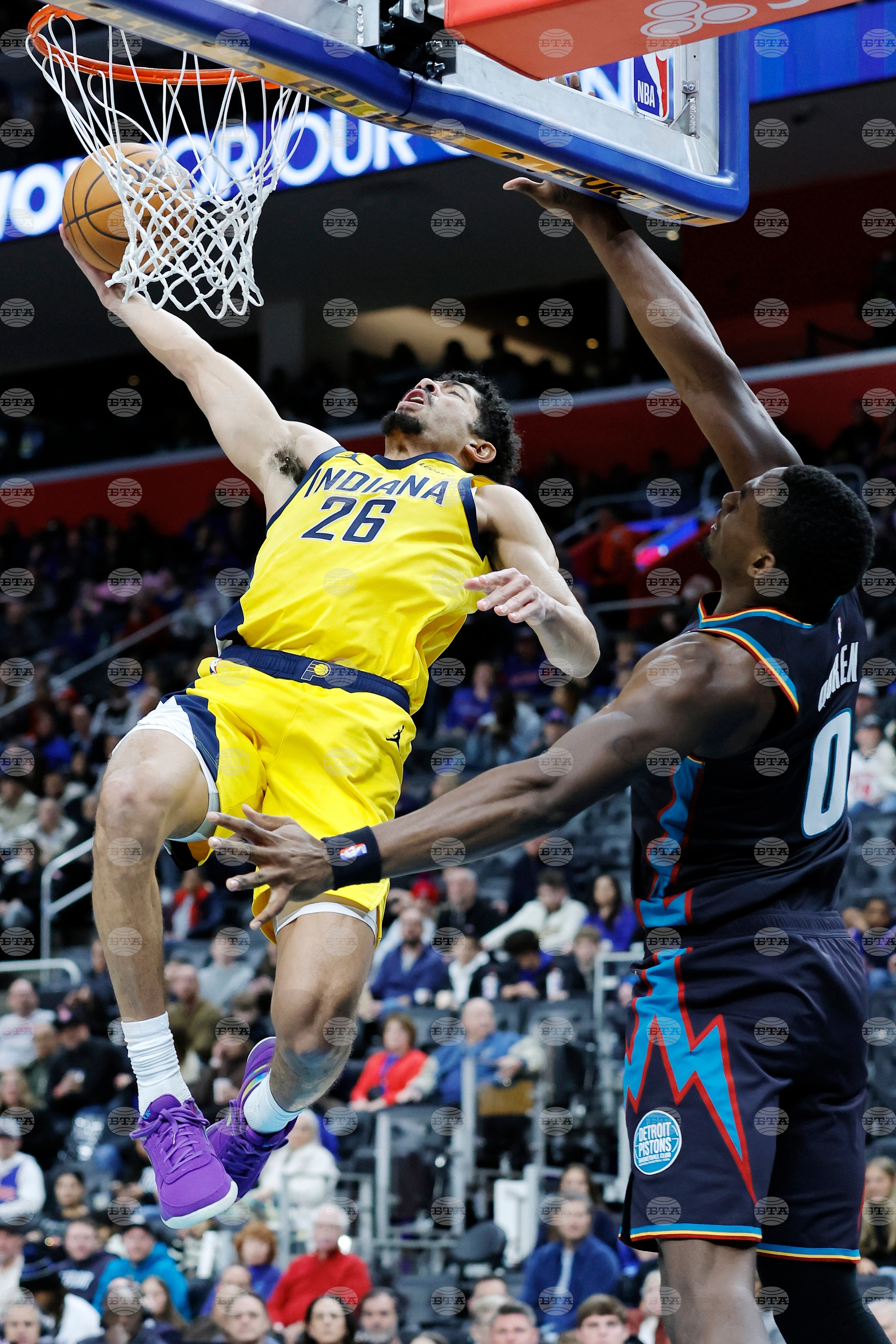 Pacers Pistons Basketball