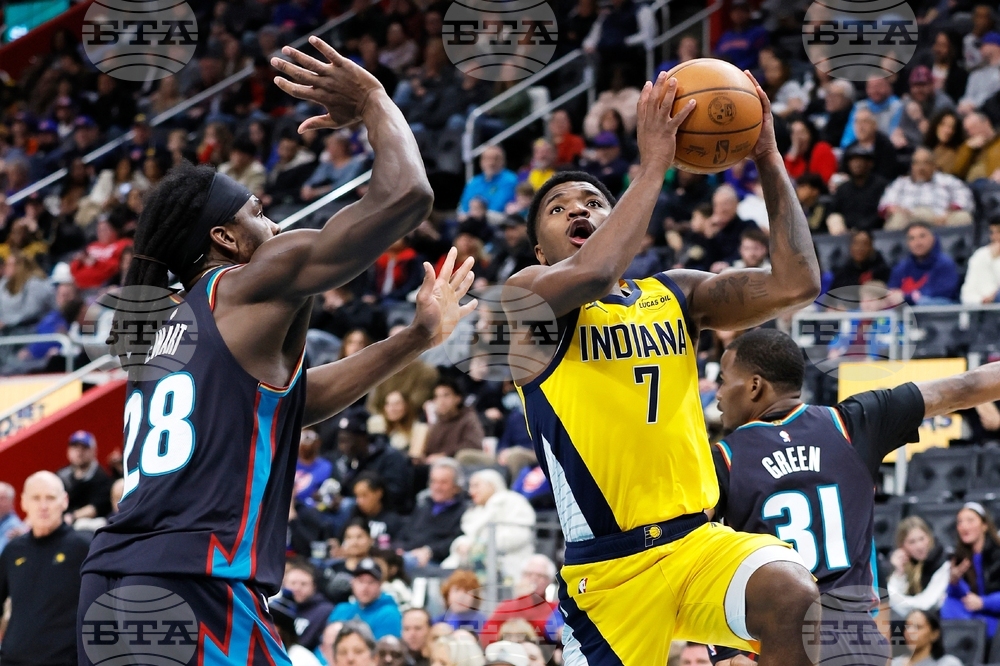 Pacers Pistons Basketball