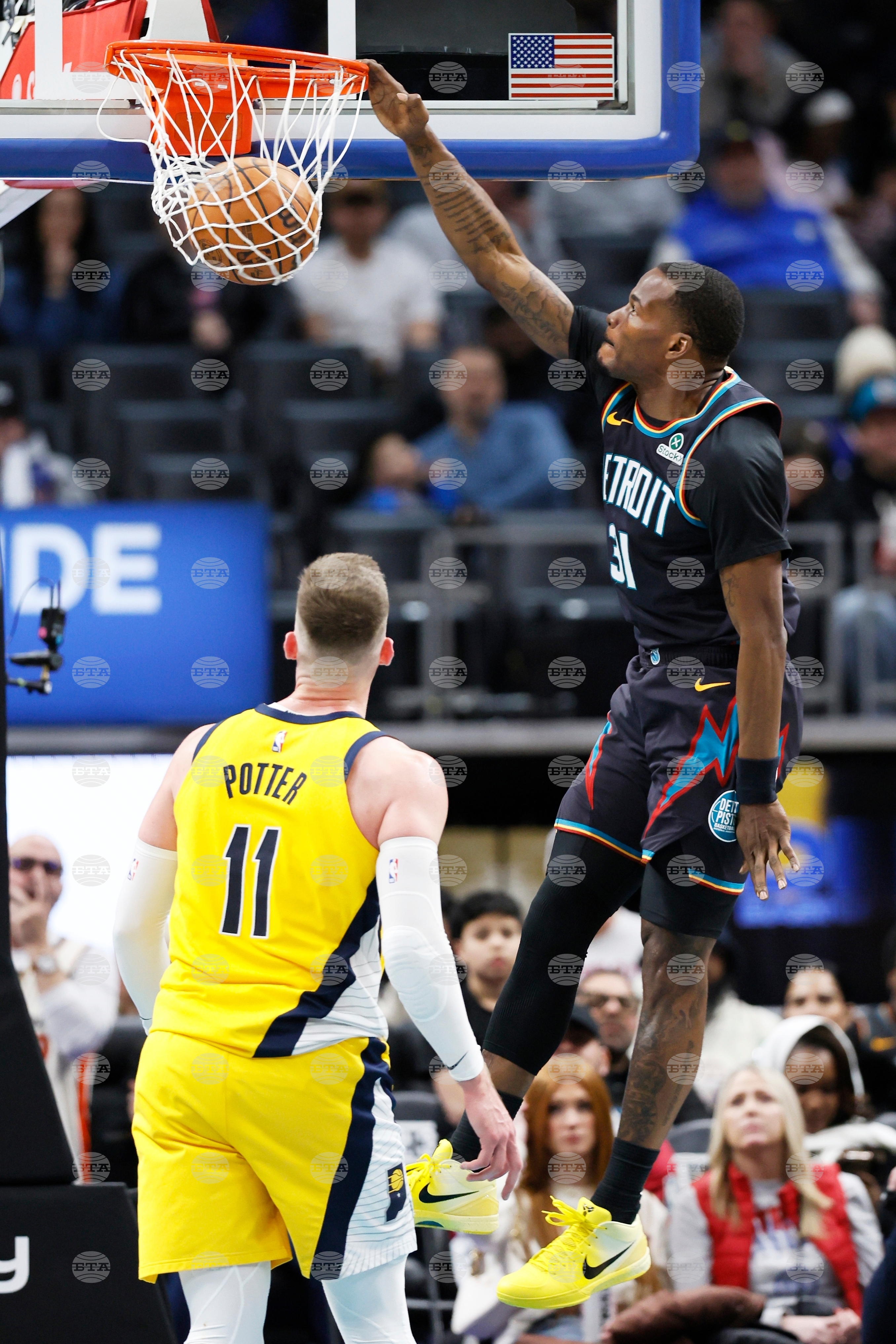 Pacers Pistons Basketball