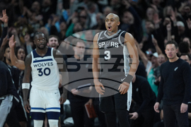 Timberwolves Spurs Basketball