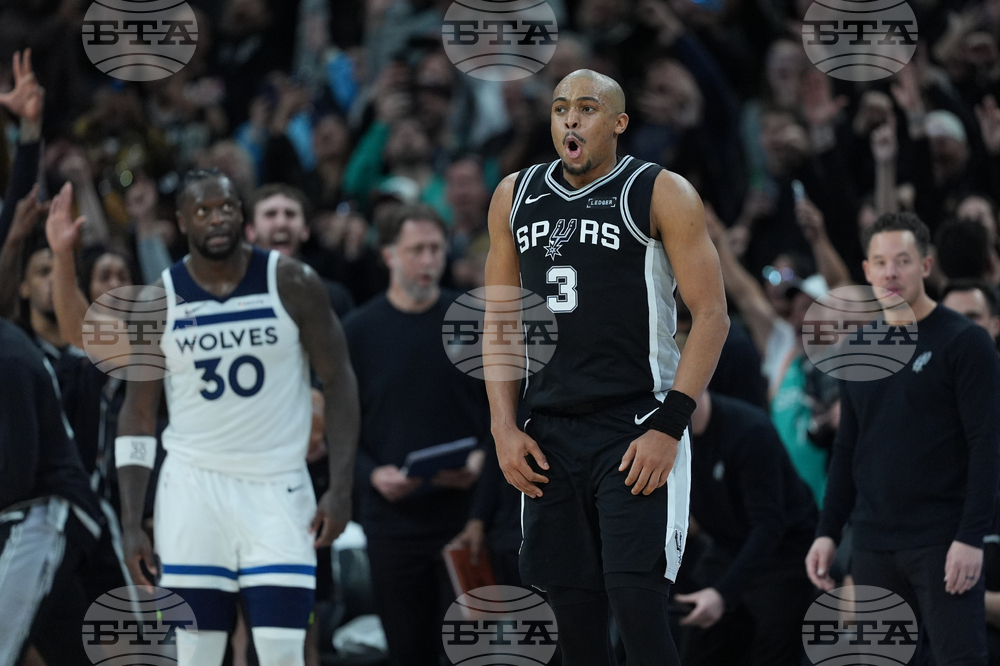 Timberwolves Spurs Basketball