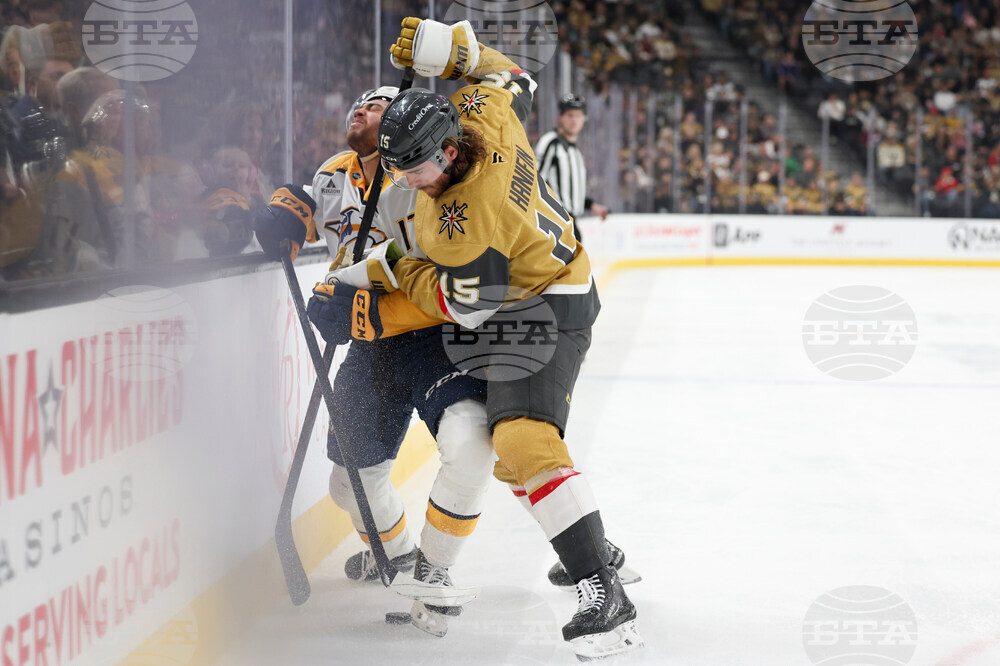 Predators Golden Knights Hockey