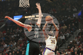 Lakers Trail Blazers Basketball