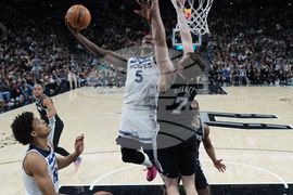 Timberwolves Spurs Basketball