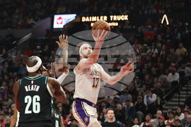 Lakers Trail Blazers Basketball