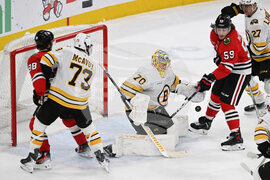 Bruins Blackhawks Hockey
