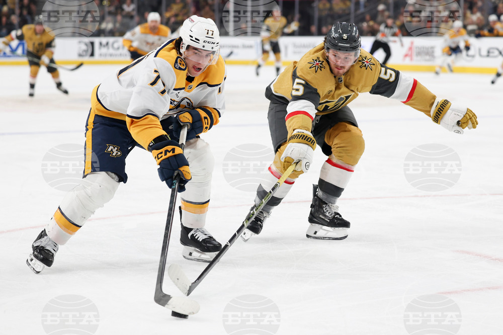 Predators Golden Knights Hockey